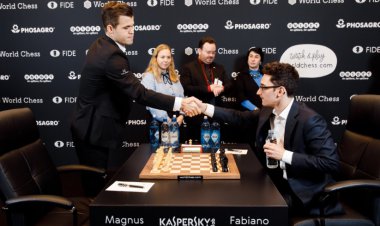 LONDRA’DA CARLSEN VE CARUANA ÜNVAN MAÇINDA BERABARE…