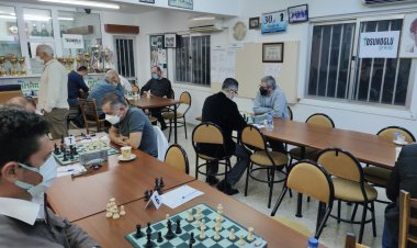 TOSUNOĞLU GRUP 40+ YAŞ SATRANÇ TURNUVASI 2022 5inci TUR TAMAMLANDI