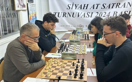 33 üncü SİYAH AT SATRANÇ TURNUVASI 10 uncu TUR TAMAMLANDI