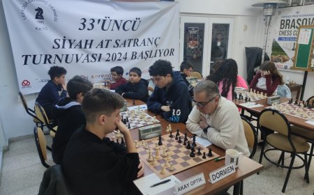 33 üncü SİYAH AT SATRANÇ TURNUVASINDA ŞAMPİYON BELLİ OLDU