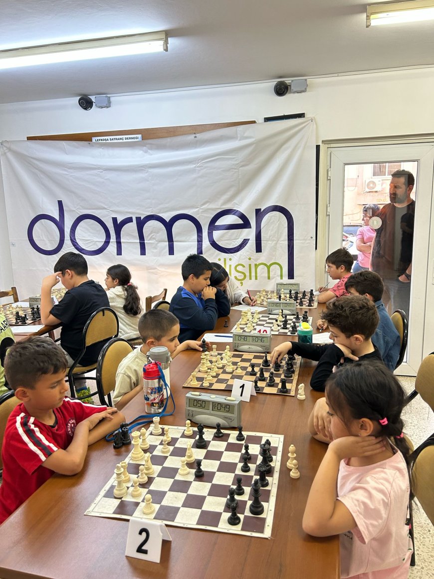 6. DORMEN BİLİŞİM KURSİYERLER SATRANÇ TURNUVASI BAŞLADI.