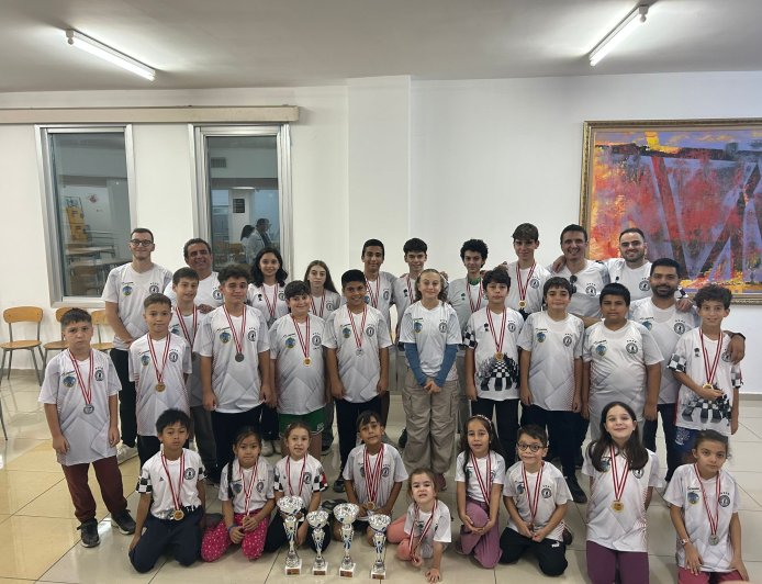 2025 KKSF ALTLİGİNDE LEFKOŞA SATRANÇ DERNEĞİNİN BAŞARISI