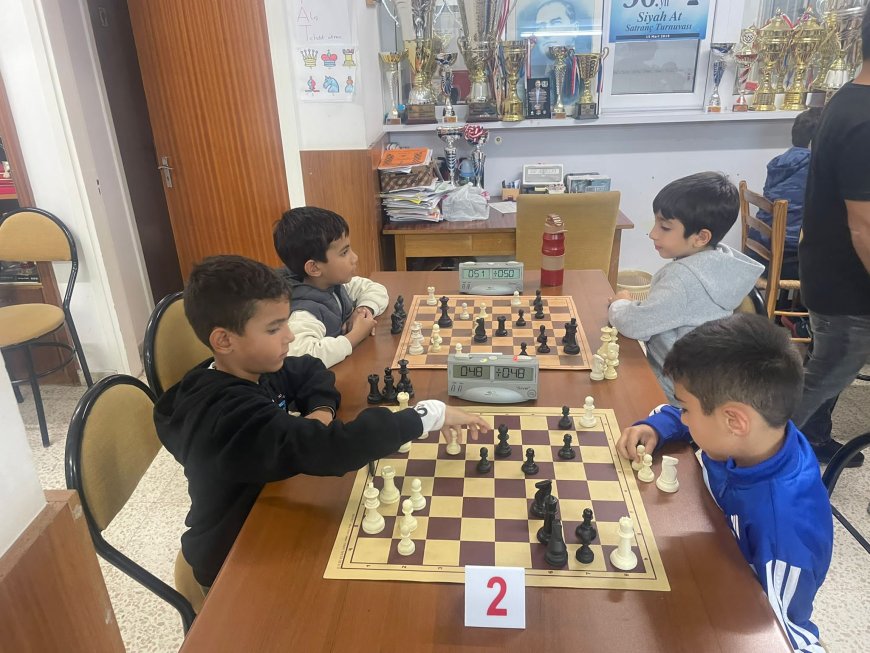 33 üncü YUSUF DEĞİRMENCİOĞLU ANI SATRANÇ TURNUVASI BAŞLADI.