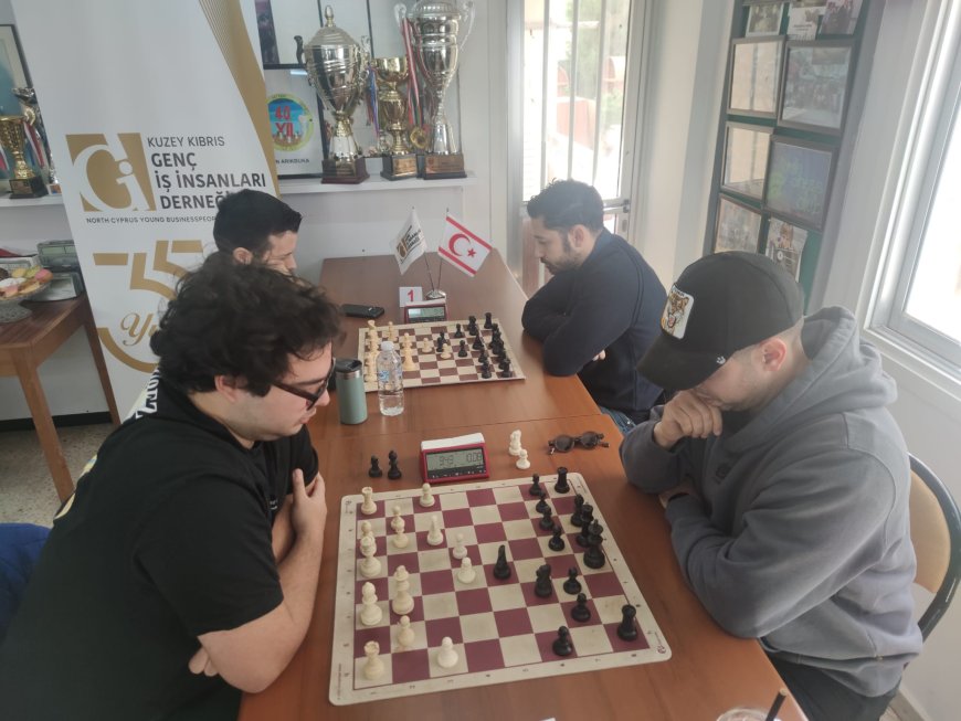 1. GENÇ İŞ İNSANLARI DERNEĞİ SATRANÇ TURNUVASI 2026 TAMAMLANDI