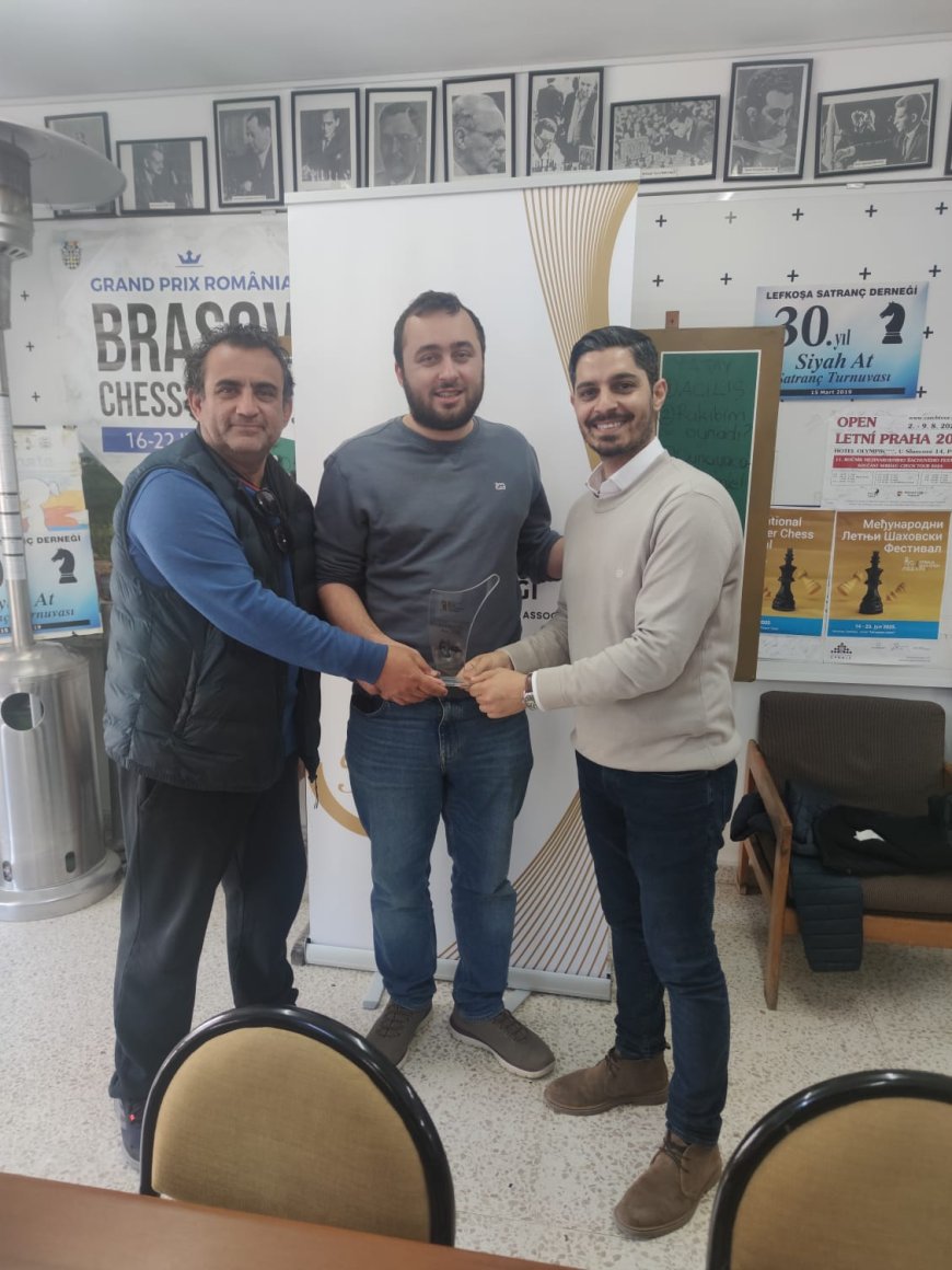 1. GENÇ İŞ İNSANLARI DERNEĞİ SATRANÇ TURNUVASI 2026 TAMAMLANDI
