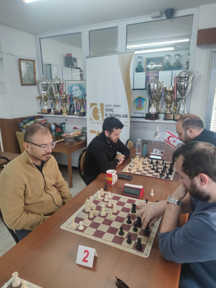 1. GENÇ İŞ İNSANLARI DERNEĞİ SATRANÇ TURNUVASI 2026 TAMAMLANDI