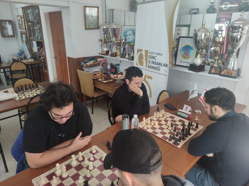 1. GENÇ İŞ İNSANLARI DERNEĞİ SATRANÇ TURNUVASI 2026 TAMAMLANDI